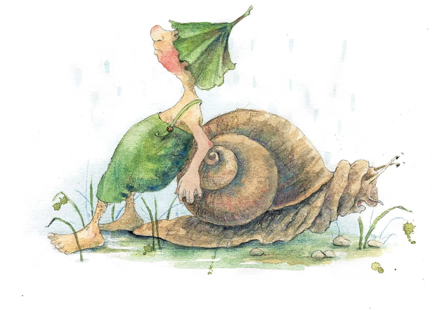 Buch des Monats „Giesbert in der Regentonne“ von Daniela Drescher